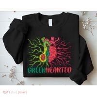 Heart And Avocado Sweatshirt thumb 2