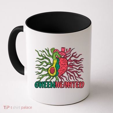 Heart And Avocado Coffee Mug