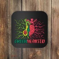 Heart And Avocado Coaster thumb 0
