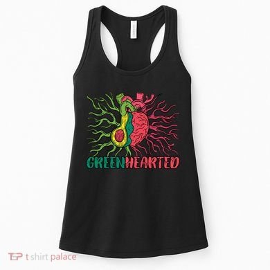 Heart And Avocado Women's Tank Top