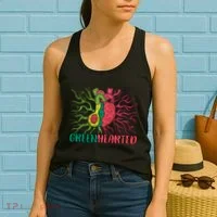 Heart And Avocado Women's Tank Top thumb 2