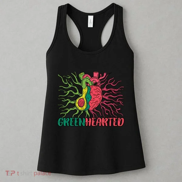 Heart And Avocado Women's Tank Top