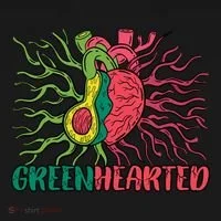 Heart And Avocado Toddler Hoodie thumb 2