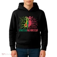 Heart And Avocado Kids Hoodie thumb 4