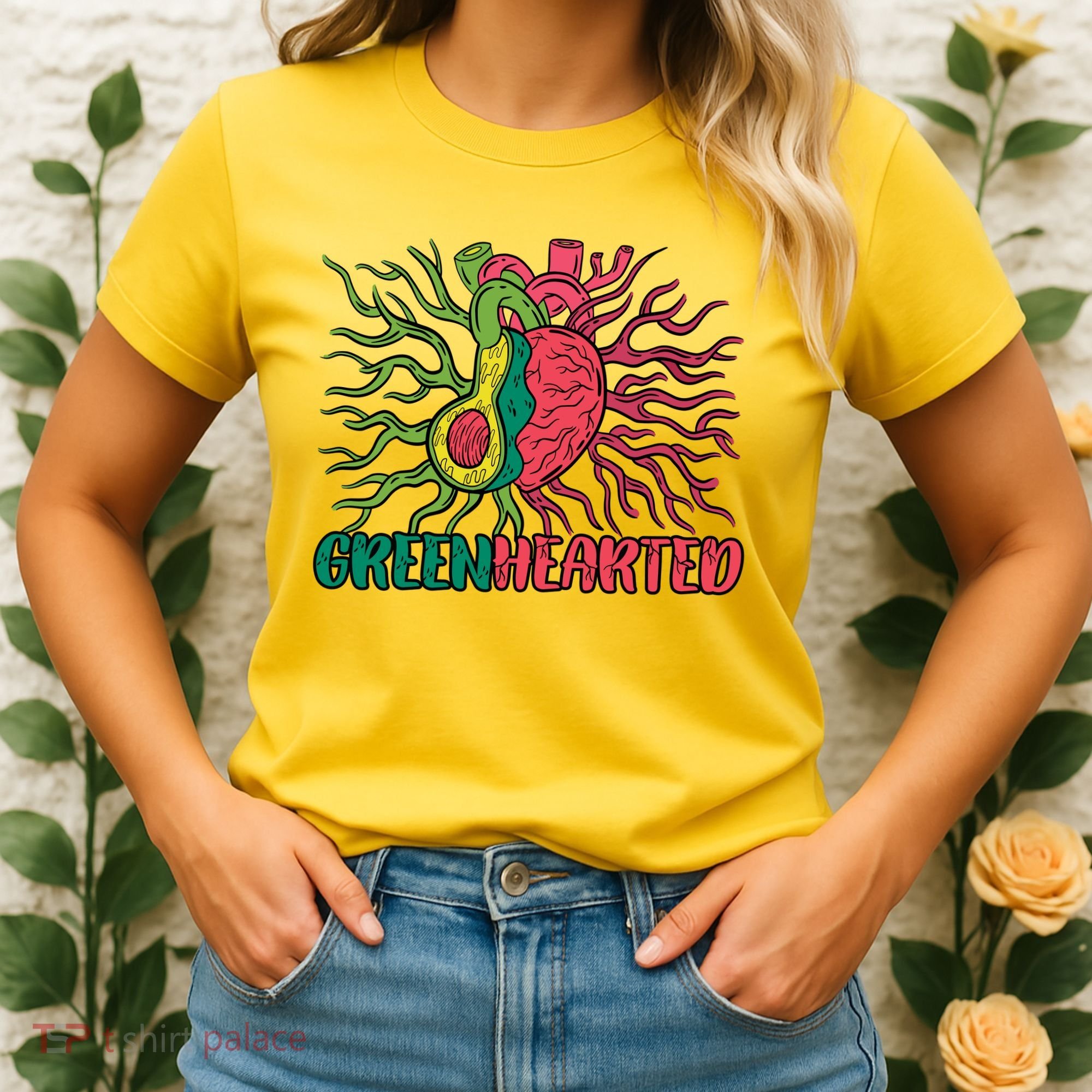 Heart And Avocado Women's T-Shirt