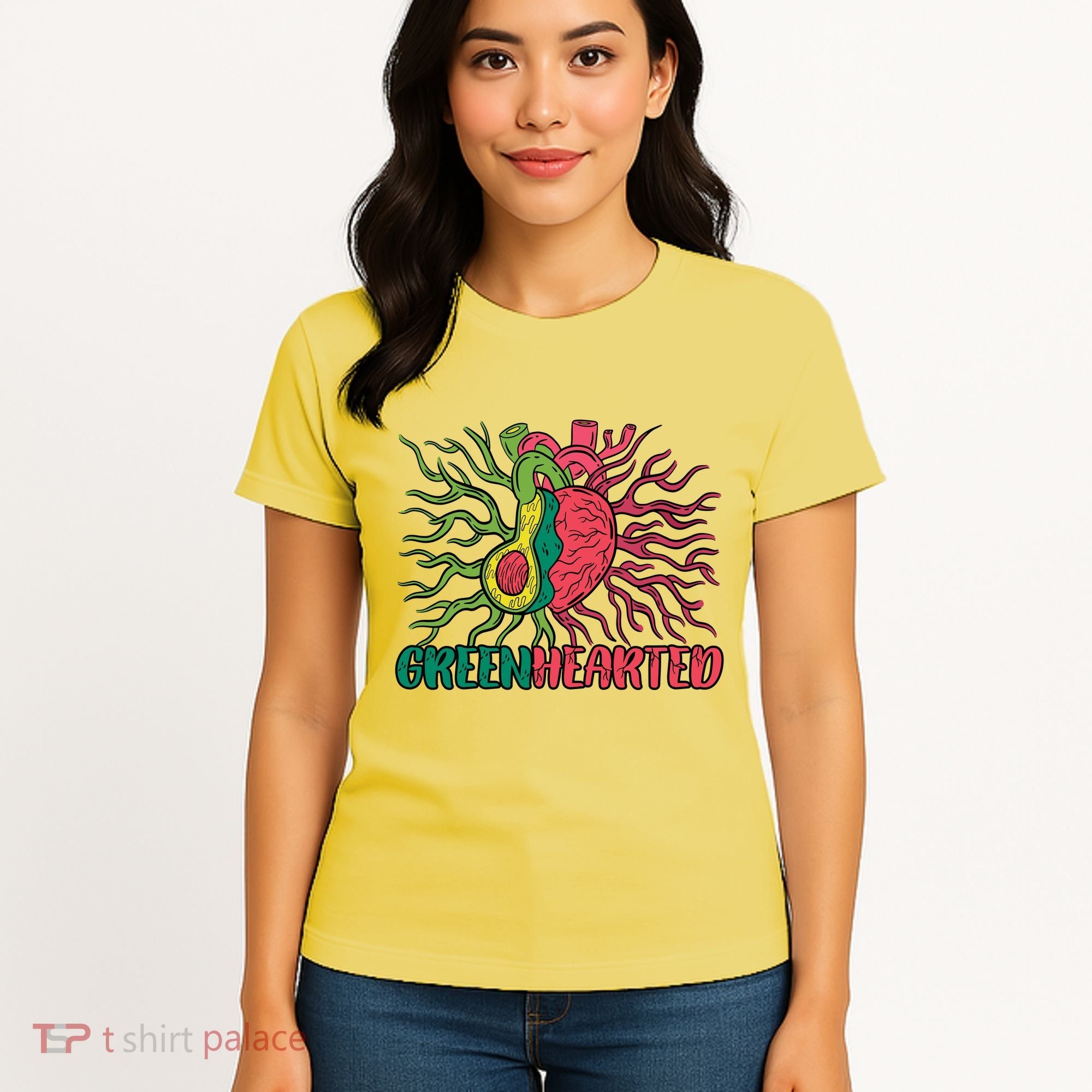 Heart And Avocado Women's T-Shirt