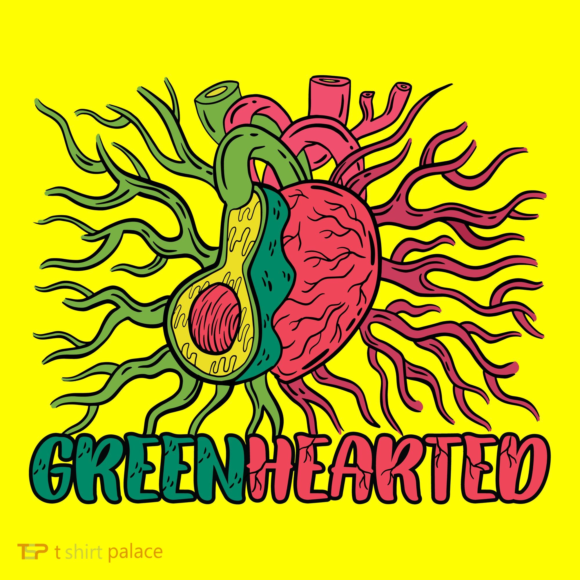 Heart And Avocado Women's T-Shirt