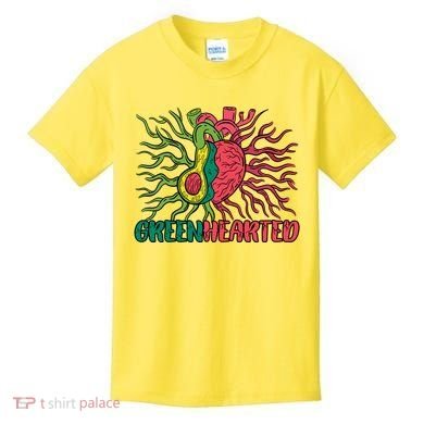 Heart And Avocado Kids T-Shirt