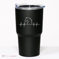 Heart Beat Horse Pulse Tumbler thumb 0