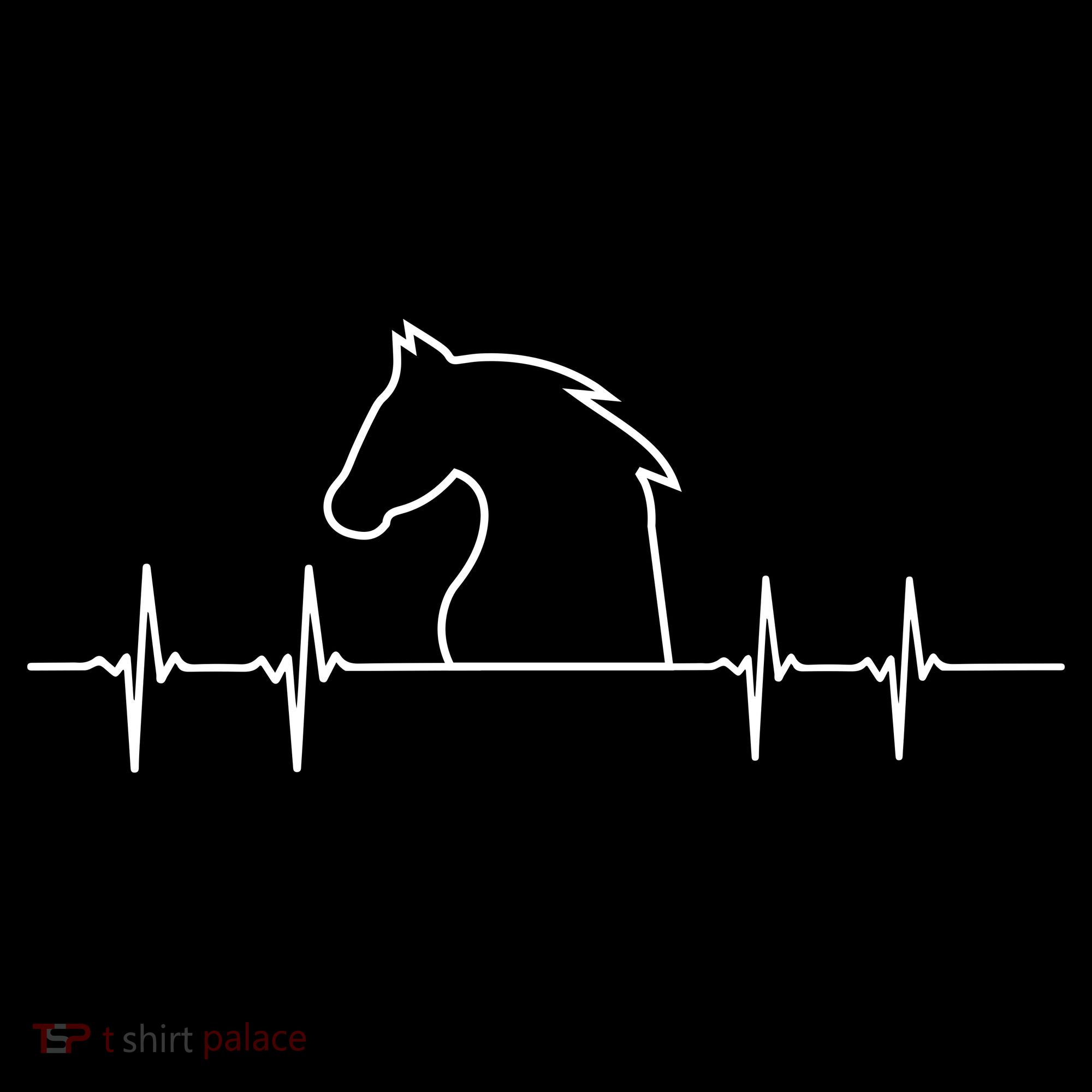 Heart Beat Horse Pulse Ornament