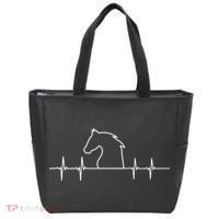 Heart Beat Horse Pulse Tote Bag thumb 0