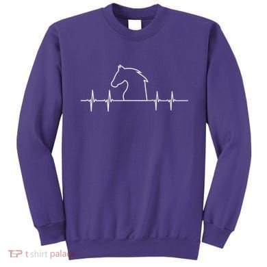 Heart Beat Horse Pulse Sweatshirt