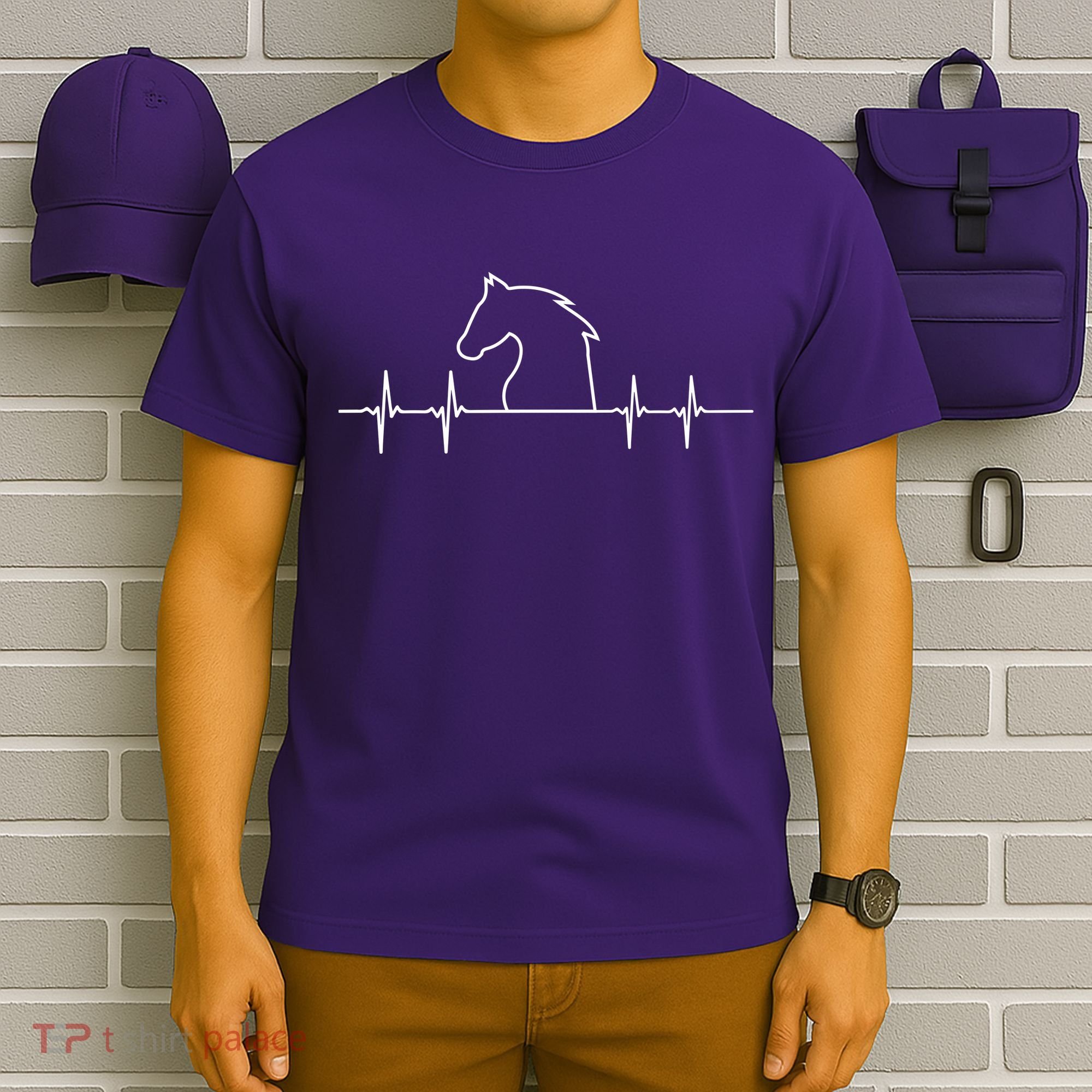 Heart Beat Horse Pulse T-Shirt