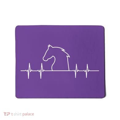 Heart Beat Horse Pulse Mousepad
