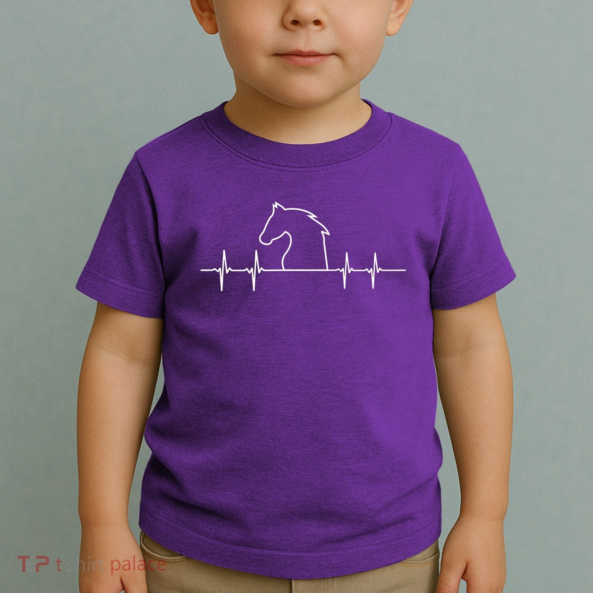 Heart Beat Horse Pulse Toddler T-Shirt