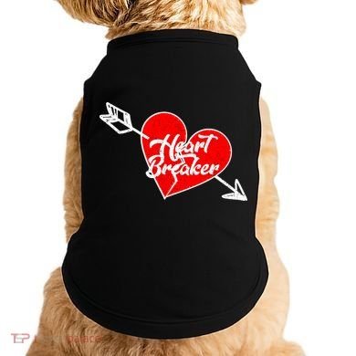 Heart Breaker Valentine's Day Broken Heart Arrow Doggie Tank