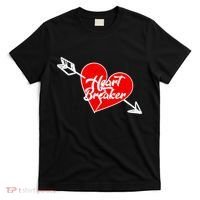 Heart Breaker Valentine's Day Broken Heart Arrow T-Shirt thumb 0