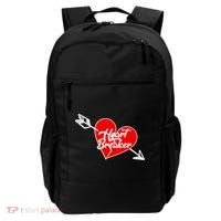 Heart Breaker Valentine's Day Broken Heart Arrow Backpack thumb 0