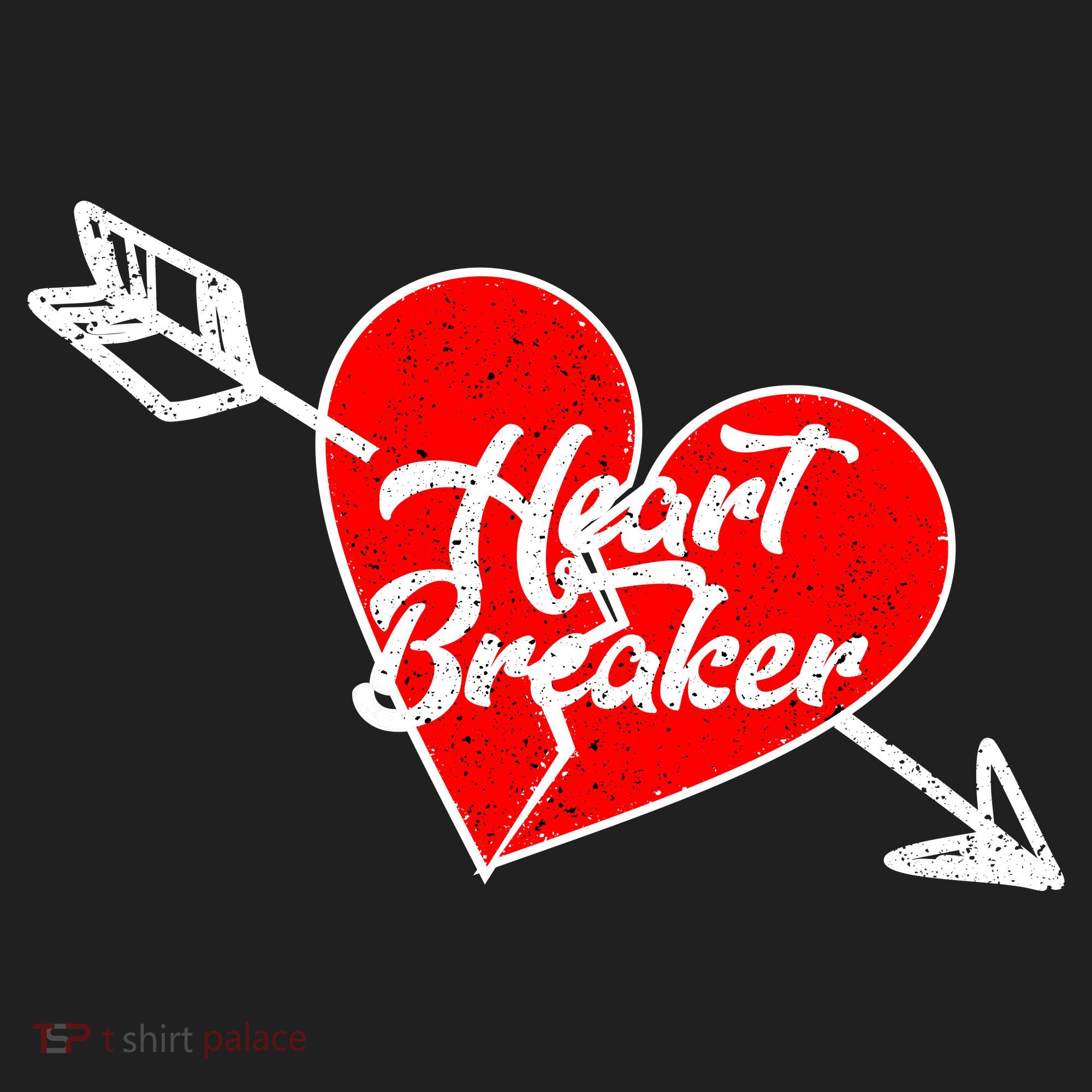 Heart Breaker Valentine's Day Broken Heart Arrow Beanie