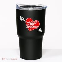 Heart Breaker Valentine's Day Broken Heart Arrow Tumbler thumb 0