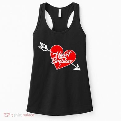Heart Breaker Valentine's Day Broken Heart Arrow Women's Tank Top