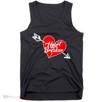 Heart Breaker Valentine's Day Broken Heart Arrow Tank Top thumb 0