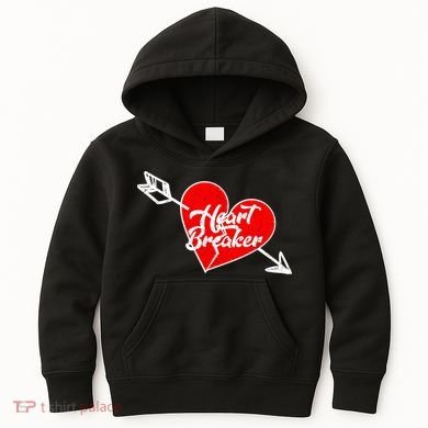 Heart Breaker Valentine's Day Broken Heart Arrow Kids Hoodie