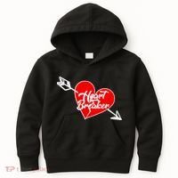 Heart Breaker Valentine's Day Broken Heart Arrow Kids Hoodie thumb 0