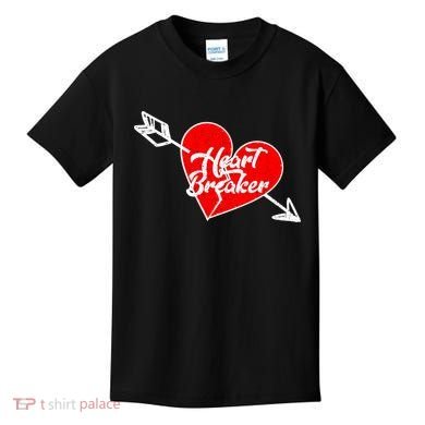 Heart Breaker Valentine's Day Broken Heart Arrow Kids T-Shirt