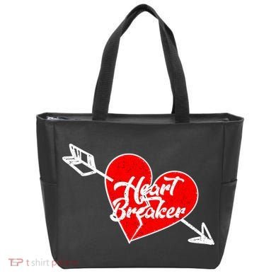 Heart Breaker Valentine's Day Broken Heart Arrow Tote Bag