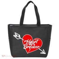 Heart Breaker Valentine's Day Broken Heart Arrow Tote Bag thumb 0