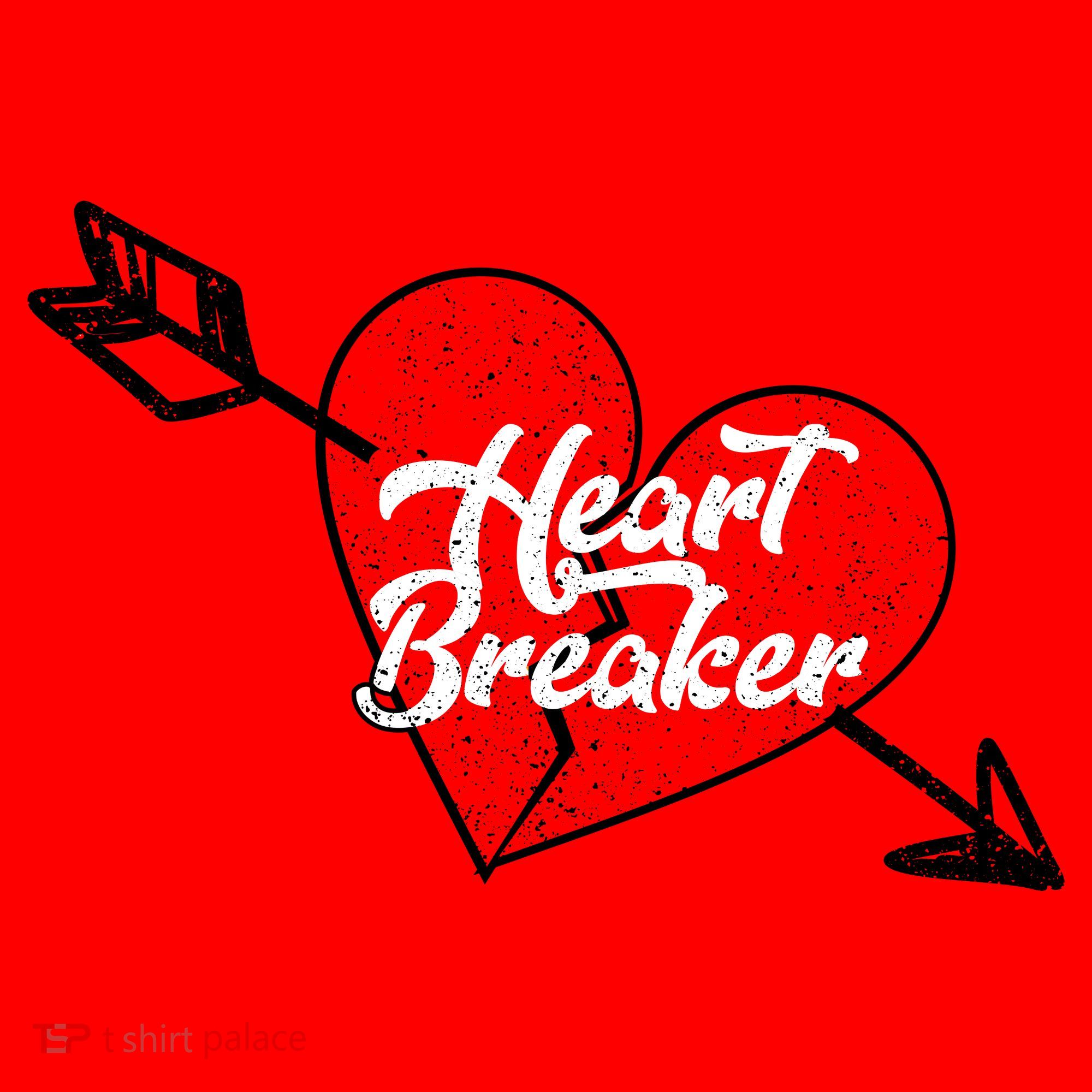 Heart Breaker Valentine's Day Broken Heart Arrow Santa Hat