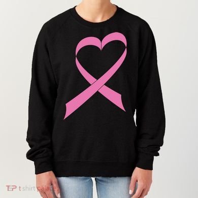 Heart Breast Cancer Ribbon Women's Sweatshirt