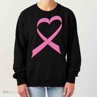 Heart Breast Cancer Ribbon Women's Sweatshirt thumb 0