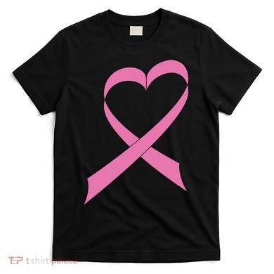 Heart Breast Cancer Ribbon T-Shirt