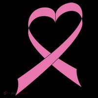 Heart Breast Cancer Ribbon Women's Hoodie thumb 2