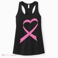 Heart Breast Cancer Ribbon Women's Tank Top thumb 0