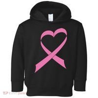 Heart Breast Cancer Ribbon Toddler Hoodie thumb 0
