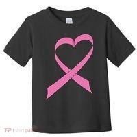Heart Breast Cancer Ribbon Toddler T-Shirt thumb 0