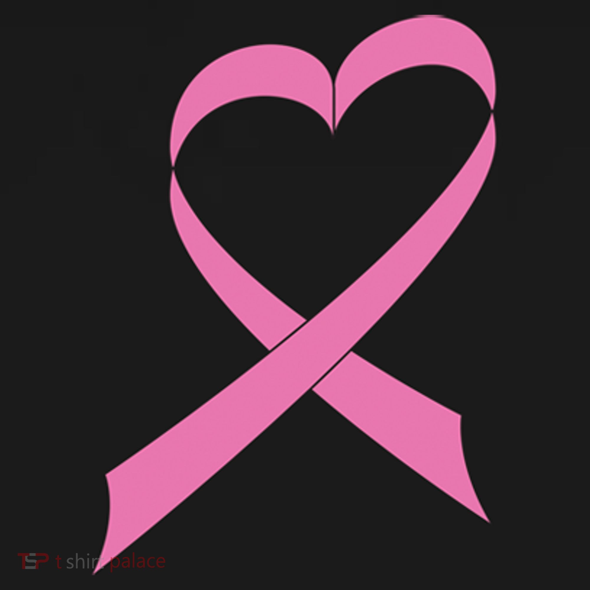 Heart Breast Cancer Ribbon Visor