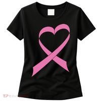 Heart Breast Cancer Ribbon Women's T-Shirt thumb 0