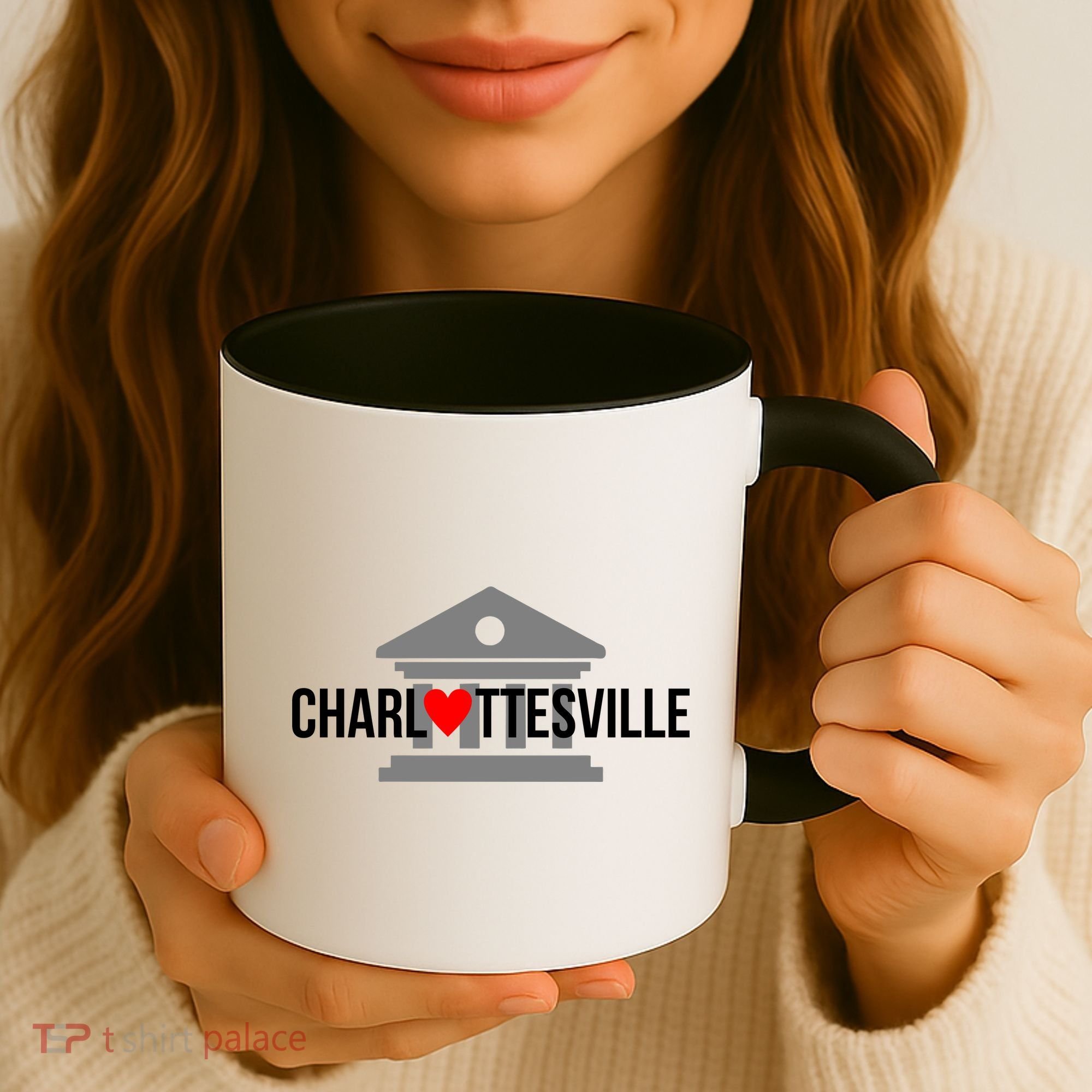 Heart Charlottesville Coffee Mug
