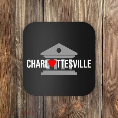 Heart Charlottesville Coaster