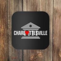 Heart Charlottesville Coaster thumb 0