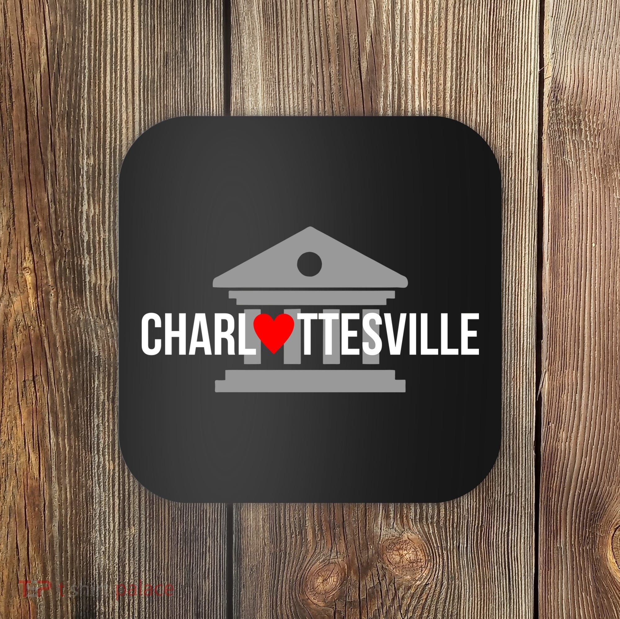 Heart Charlottesville Coaster