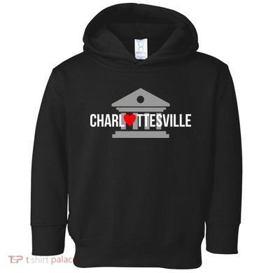Heart Charlottesville Toddler Hoodie