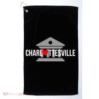 Heart Charlottesville Golf Towel thumb 0