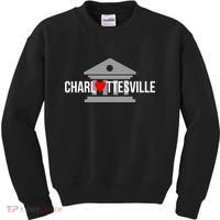 Heart Charlottesville Kids Sweatshirt thumb 0
