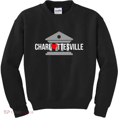 Heart Charlottesville Kids Sweatshirt