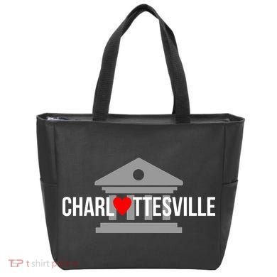 Heart Charlottesville Tote Bag